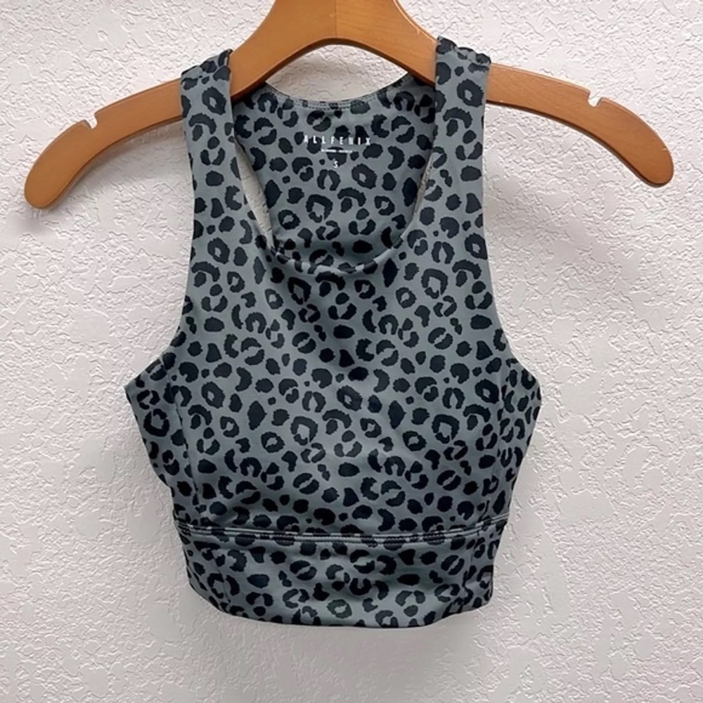 All Fenix bra in grey cheetah leopards